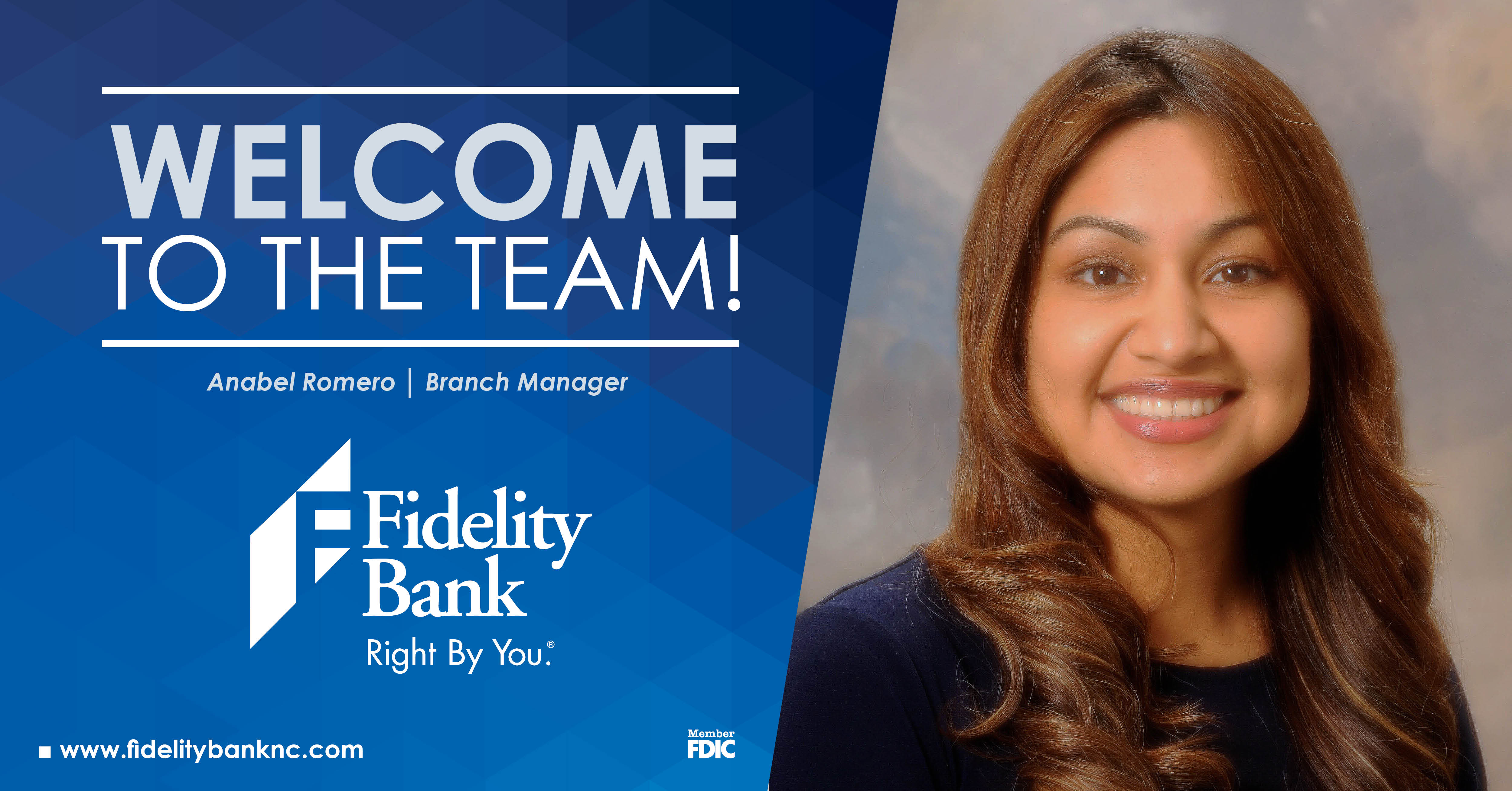 Anabel Romero Joins Fidelity Bank in Clemmons, NC