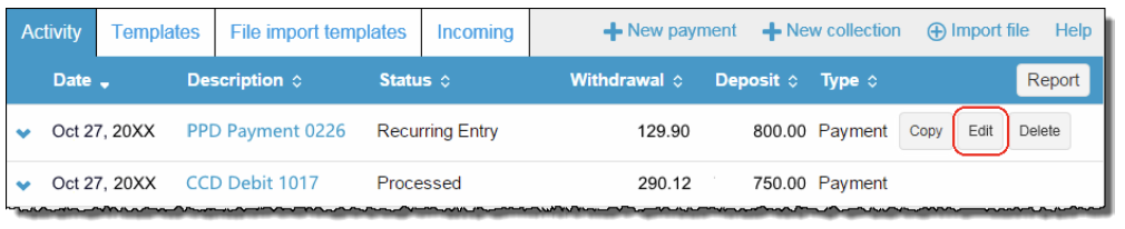 A picture of a fidelity web page