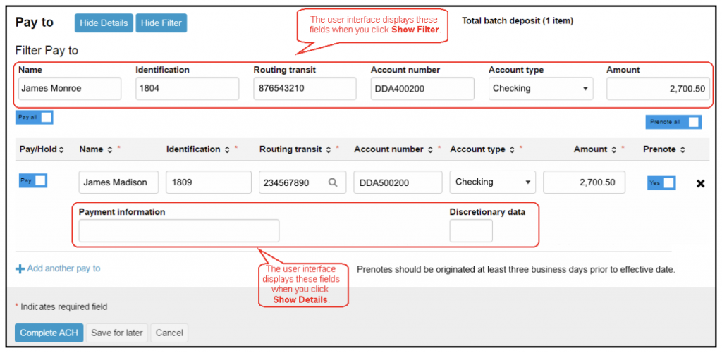 A picture of a fidelity web page