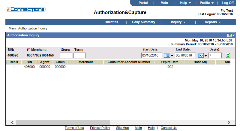 A picture of a fidelity web page