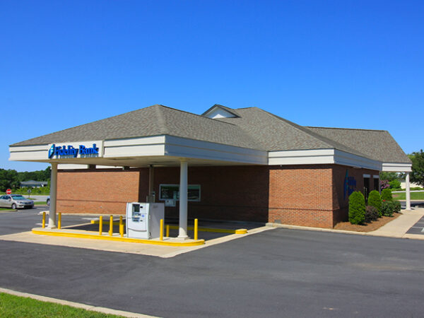 An image of a sunny day at the Salisbury bank