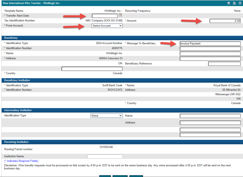 A picture of a fidelity web page