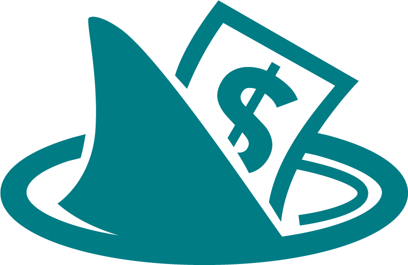 Image Shark Fin and Money Symbol