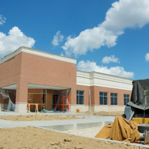 Commercial Real Estate Building Under Construction