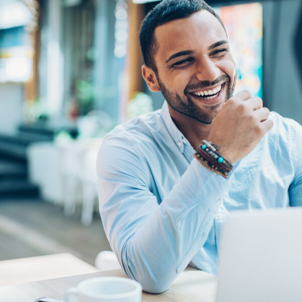 smiling businessman