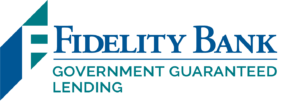 Fidelity Bank Government Guaranteed Lending Logo