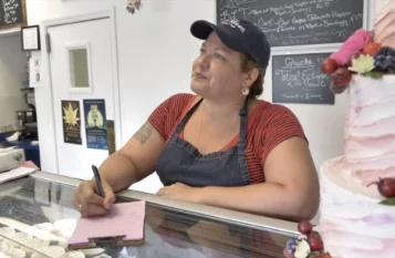 customer image once in a blue moon bakery
