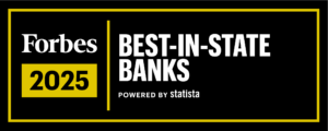 Forbes 2025 Best-In-State Banks Logo