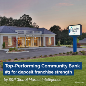 Fidelity Bank Ranked Among the Nation’s Top Community Banks